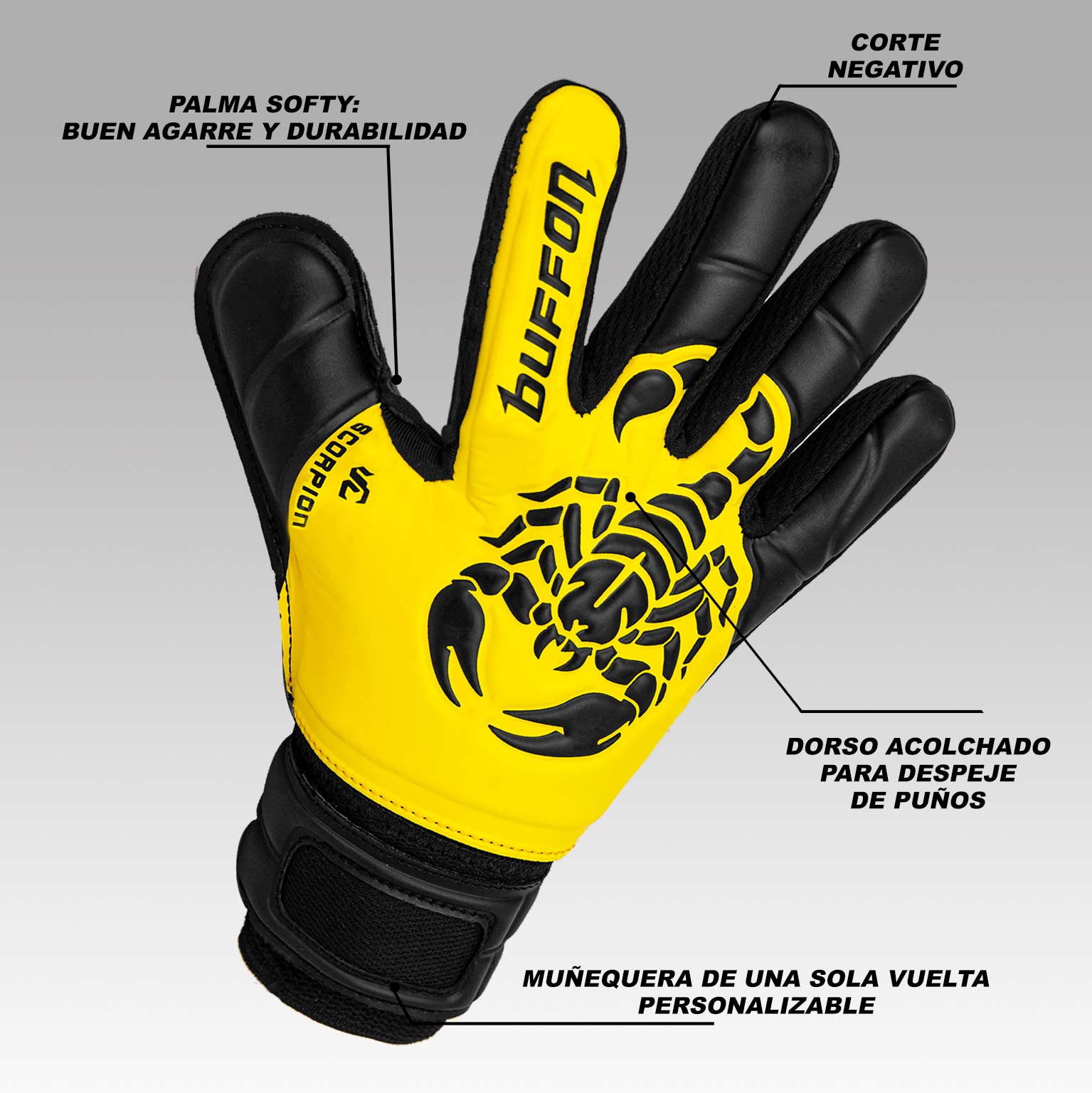GUANTE INFANTIL ESCORPION