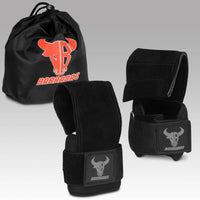 STRAP GYM GRIP DE GAMUZA BARRABAS GYM